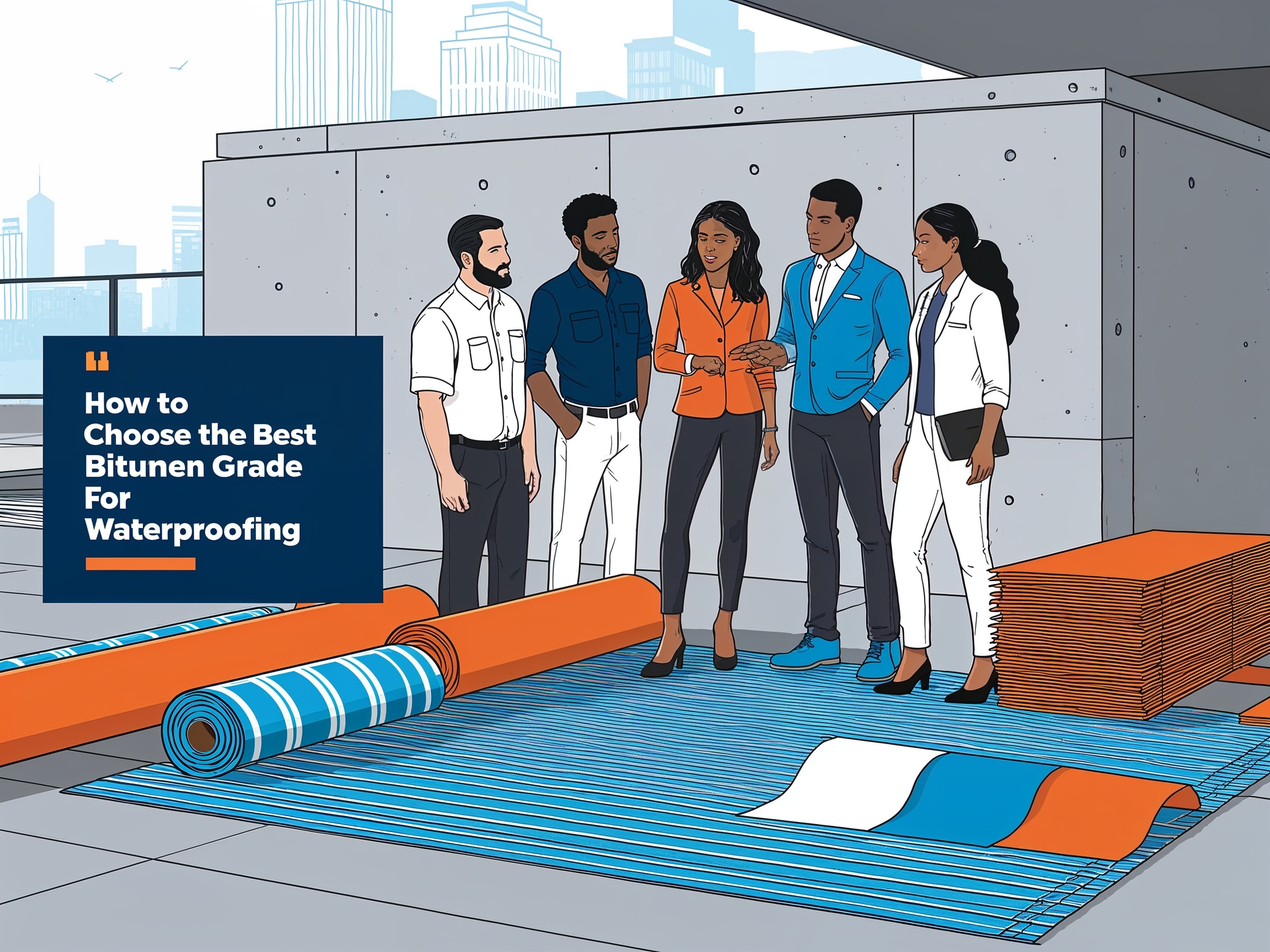 How to Choose the Best Bitumen Grade for Waterproofing